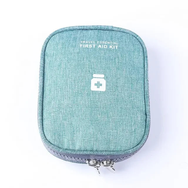 Mini Medicine Storage Bag Portable First Aid Medical Kit Travel Camping Emergency Survival Pill Case