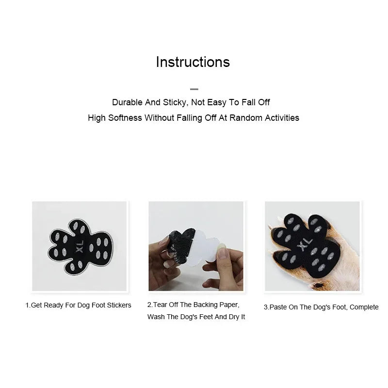 Waterproof Anti-Slip Dog Paw Stickers