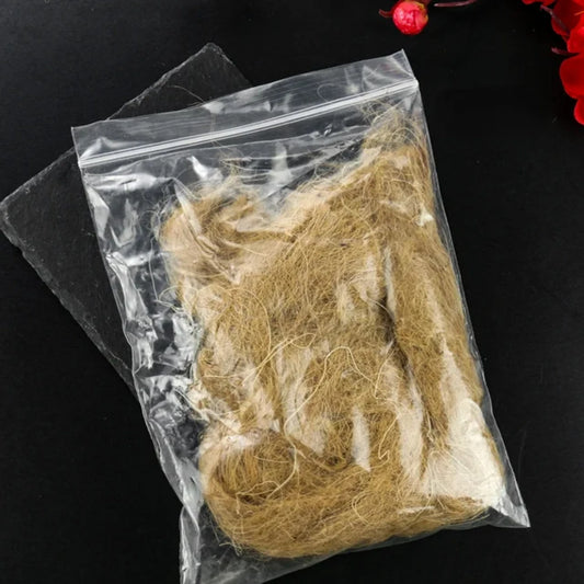 8g or 10g Natural Jute Fire Starter Kit for Camping and Hiking
