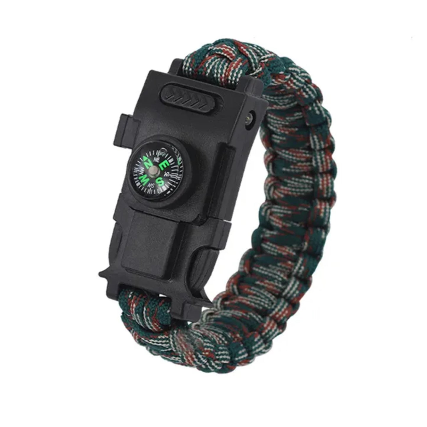 4mm Paracord 550 Bracelet with Emergency Light