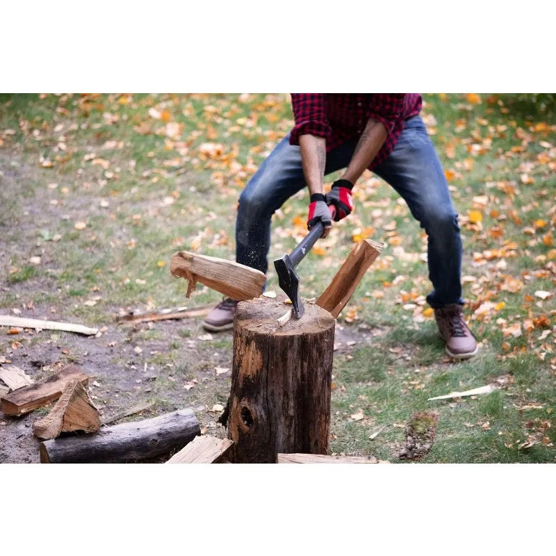 36 Inch Wood Splitting Axe with Fiberglass Handle