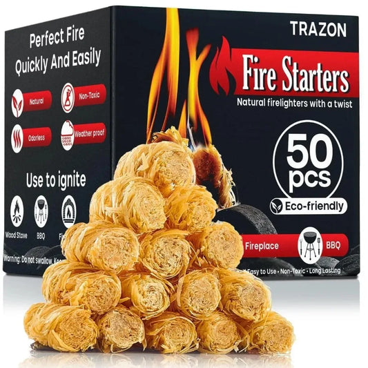 Fire Starters for Campfires or Wood Stoves