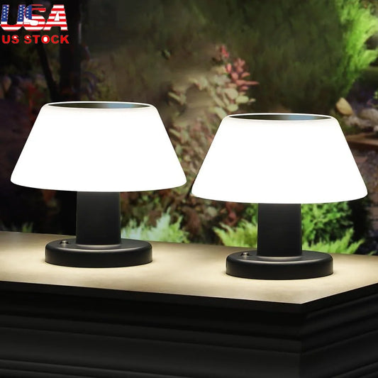 Solar Powered Waterproof LED Table Lamp for Outdoor & Camping