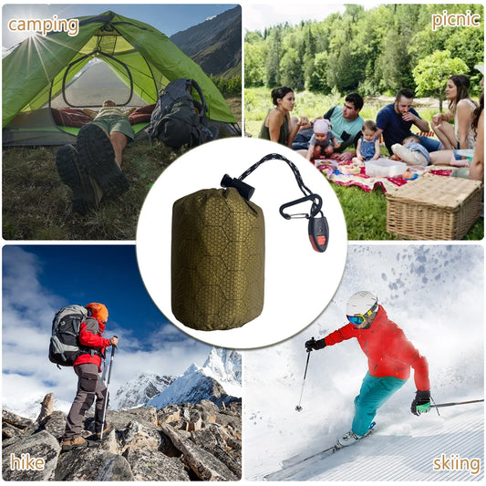 Thermal Survival Sleeping Bag with Waterproof Windproof Aluminum Film