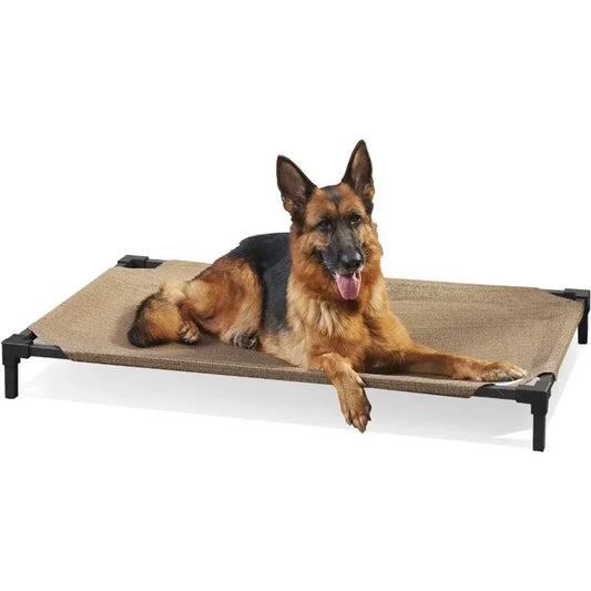 Cooling Elevated Dog Bed Fits 48in Crate Easy Assembly