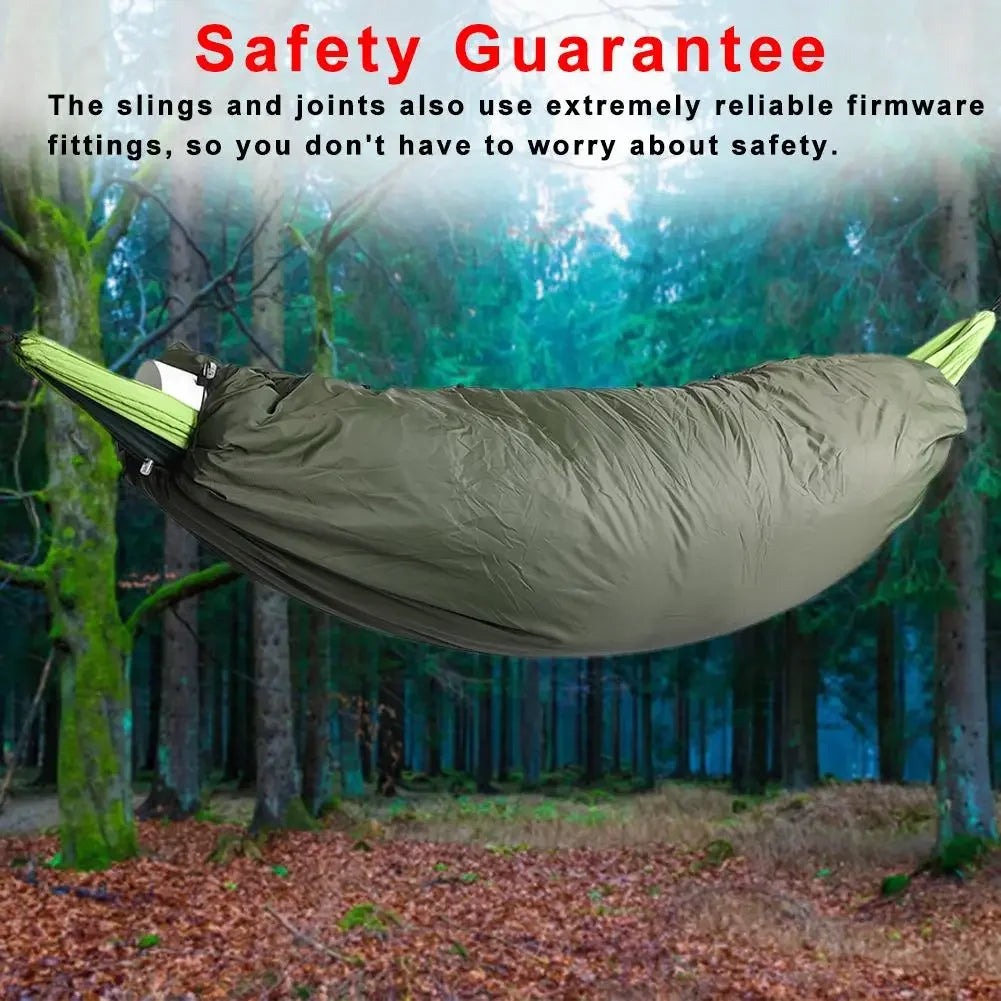 Outdoor Thermal Sleeping Bag Hammock Insulation Cover 200x75CM